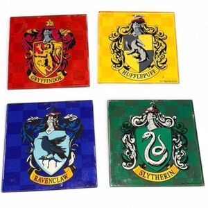 Hogwarts House Coasters Set